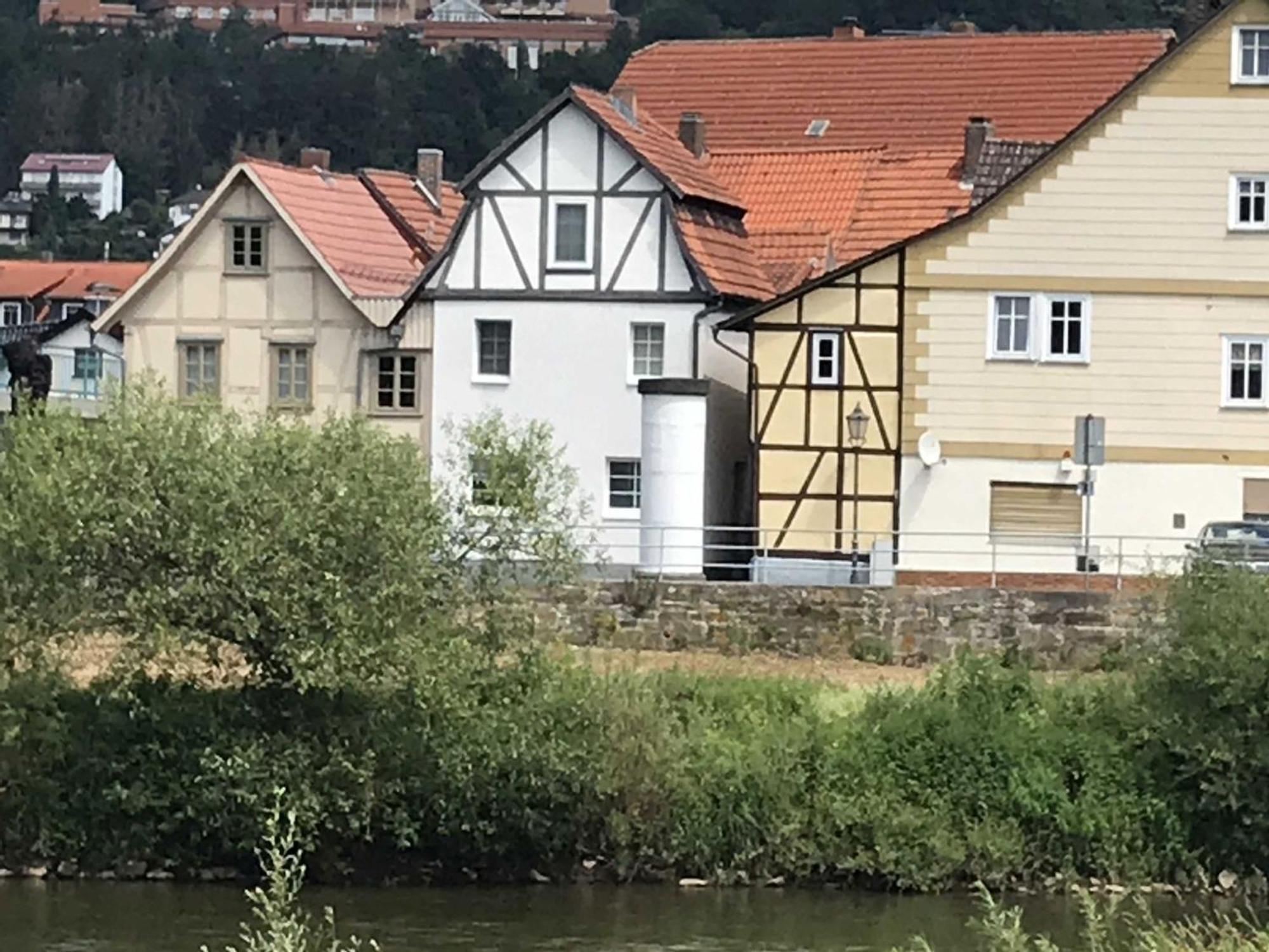 Ferienhaus Am Fulda-Ufer Rotenburg an der Fulda Exterior foto