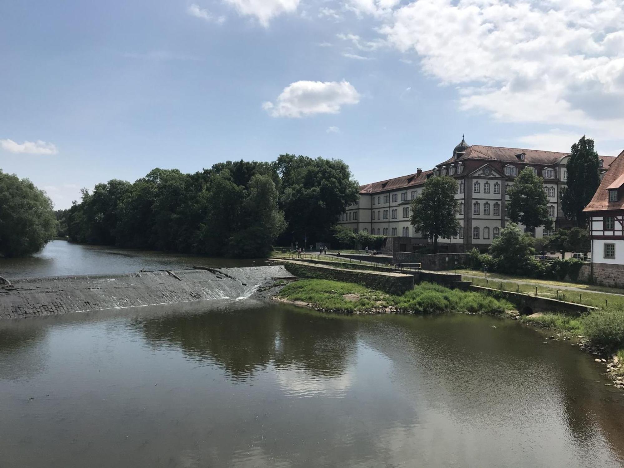 Ferienhaus Am Fulda-Ufer Rotenburg an der Fulda Exterior foto